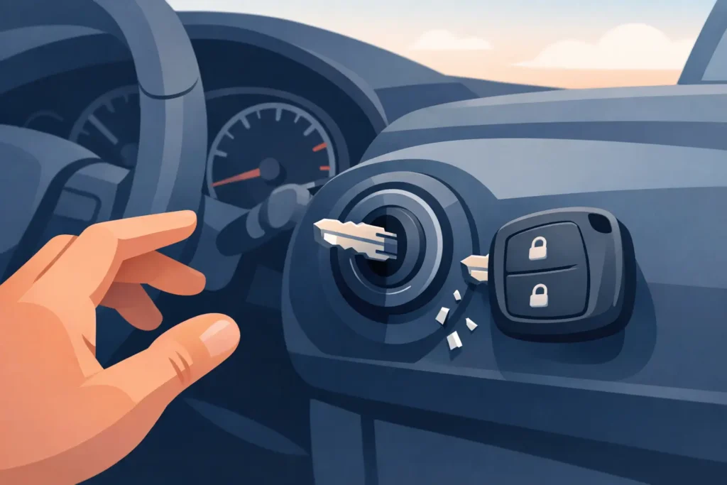Broken Key Stuck in Ignition? Do This First