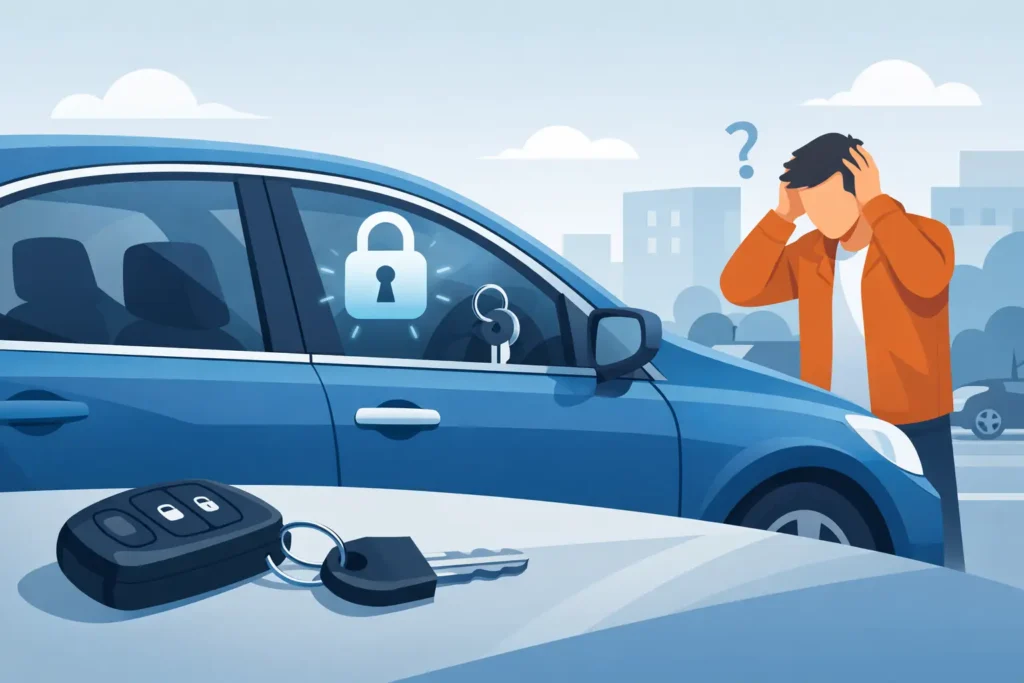 Locked Keys in Car: What to Do Fast