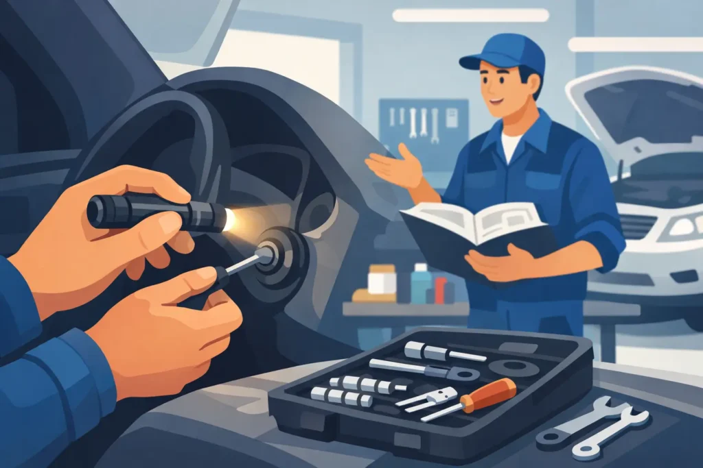 How to Fix Stuck Ignition Key Safely