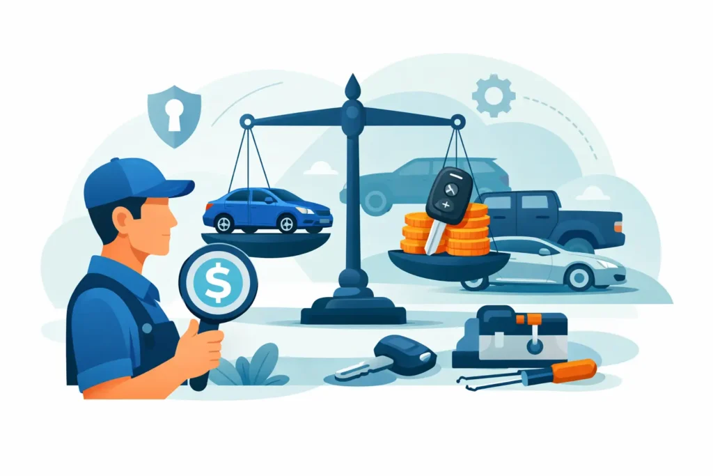 How Vehicle-Specific Locksmith Pricing Works