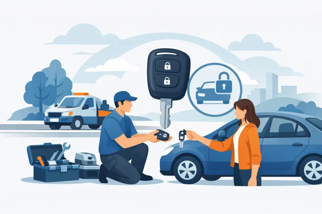 Roadside Key Replacement Service Explained