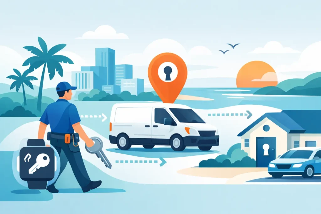 Same Day Locksmith Dispatch in South Florida