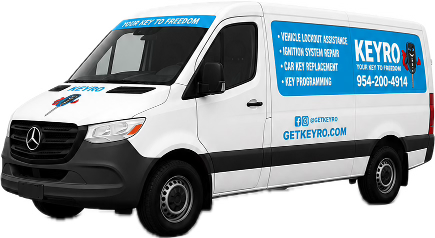 Original KEYRO branded mobile service van